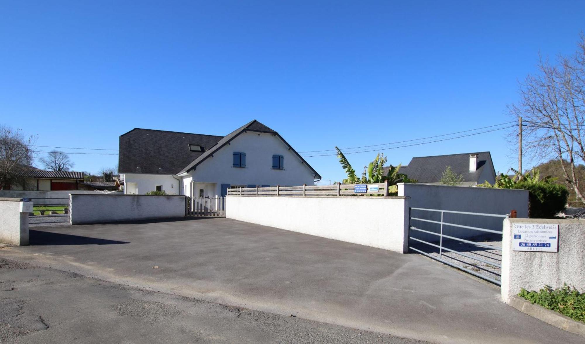 Gîte Les 3 Edelweiss Arette Extérieur photo