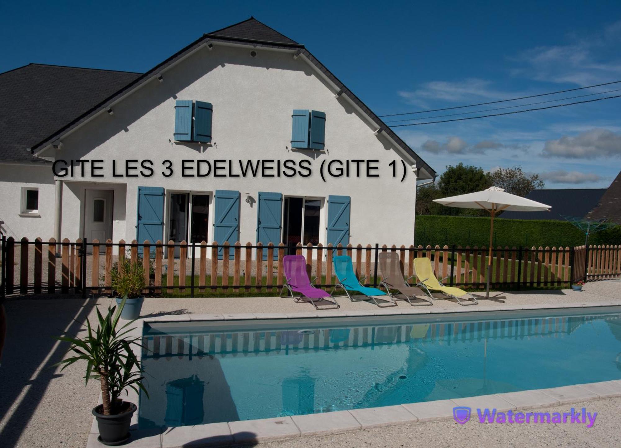 Gîte Les 3 Edelweiss Arette Extérieur photo
