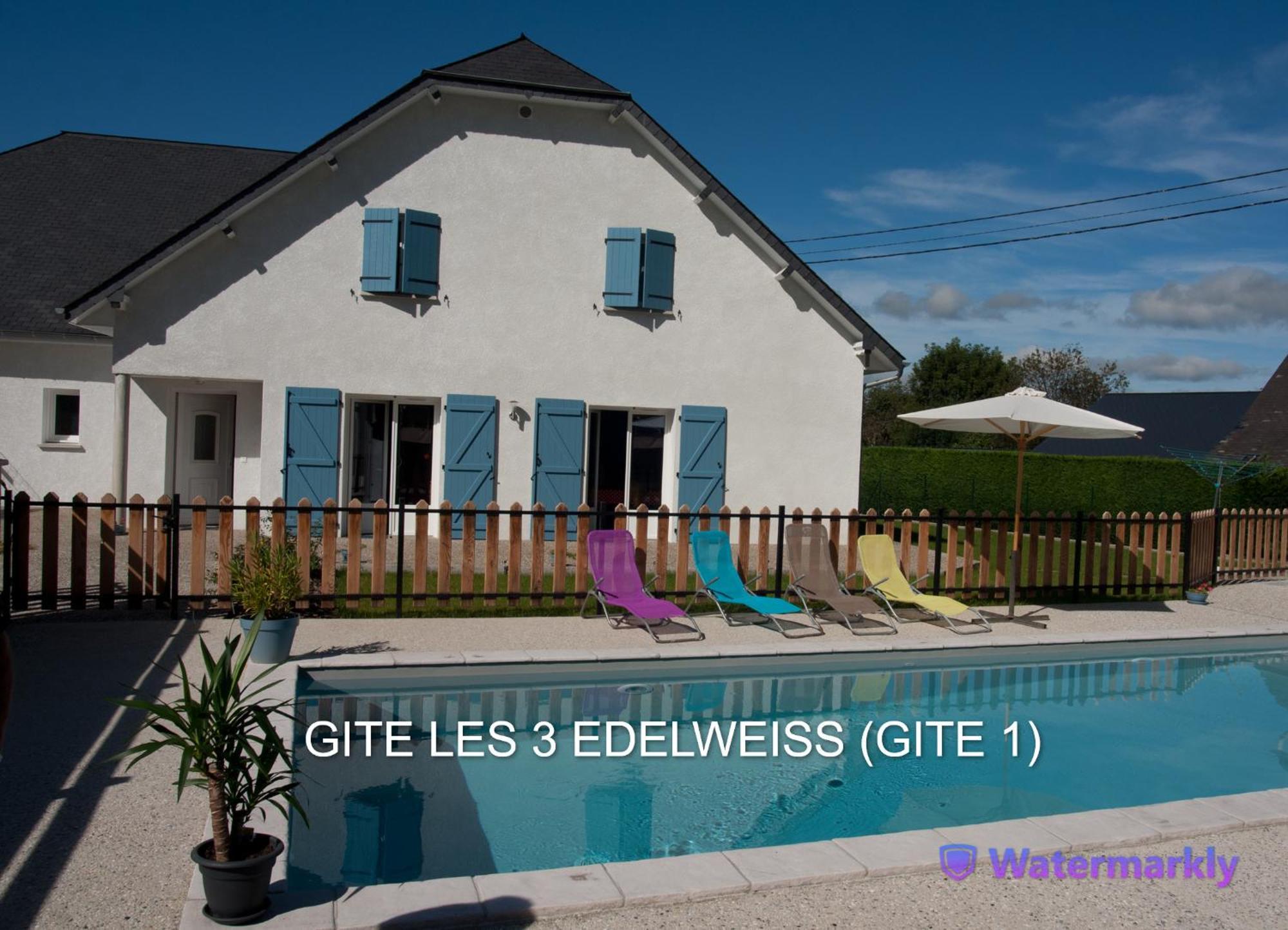 Gîte Les 3 Edelweiss Arette Extérieur photo