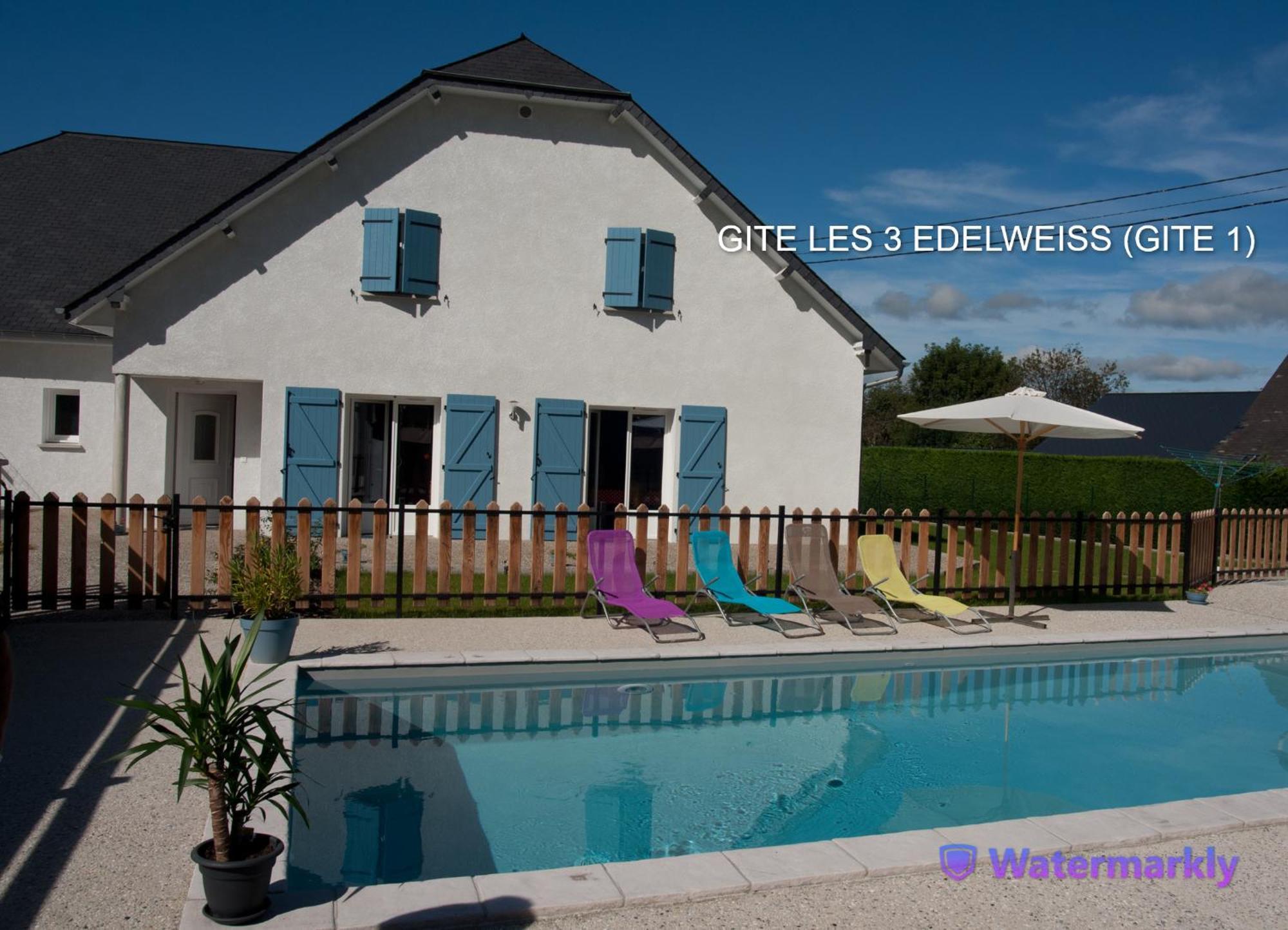 Gîte Les 3 Edelweiss Arette Extérieur photo